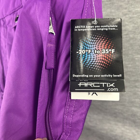 BNWT Arctix KIDS L Snow Sports Insulated Pants Purple Skiing Snowboarding - Picture 5 of 13